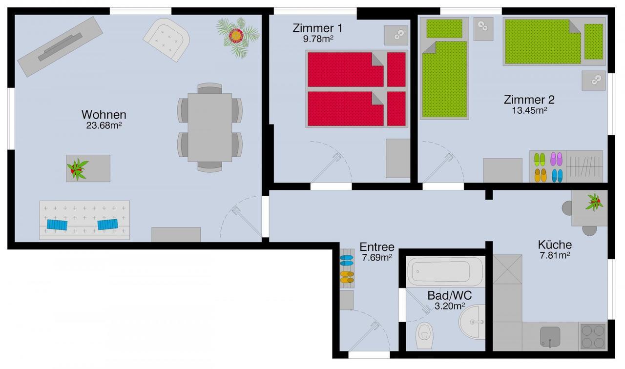 Hitrental Seefeld - Kreuzstrasse Apartments Zurich Luaran gambar