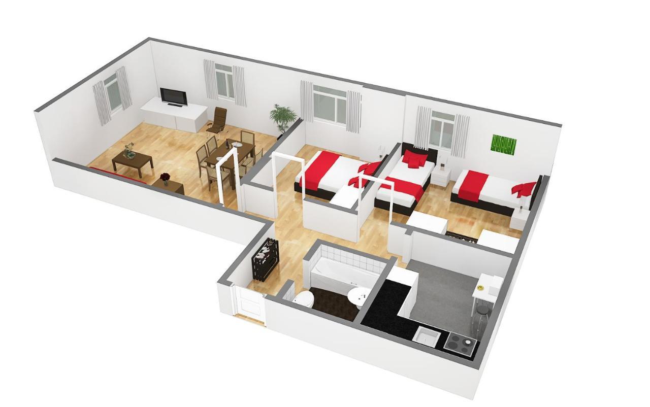 Hitrental Seefeld - Kreuzstrasse Apartments Zurich Luaran gambar